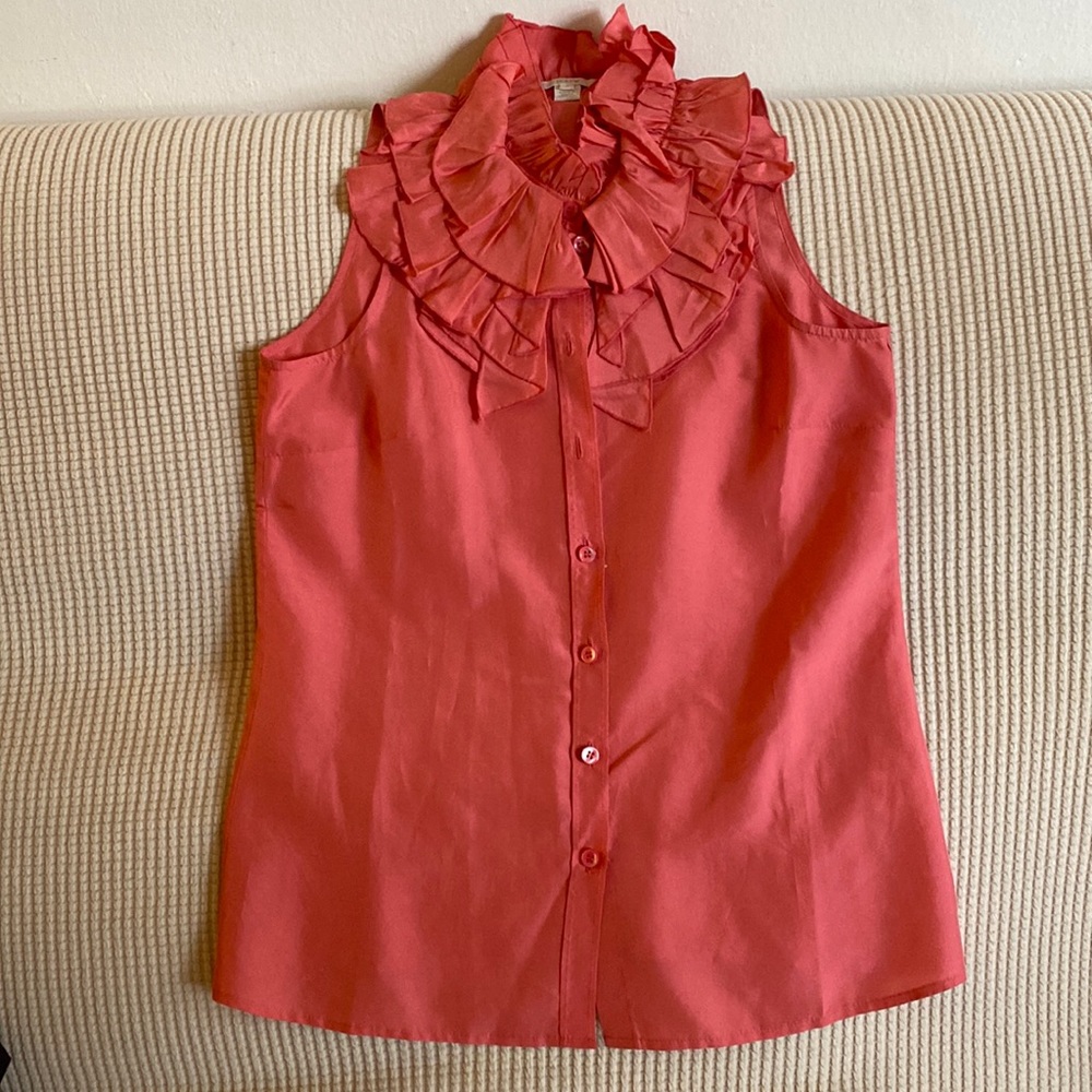 Silk blouse with beautiful details